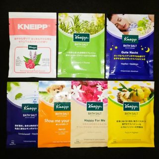 クナイプ(Kneipp)のクナイプ バスソルト 7袋 7種類 入浴剤(入浴剤/バスソルト)