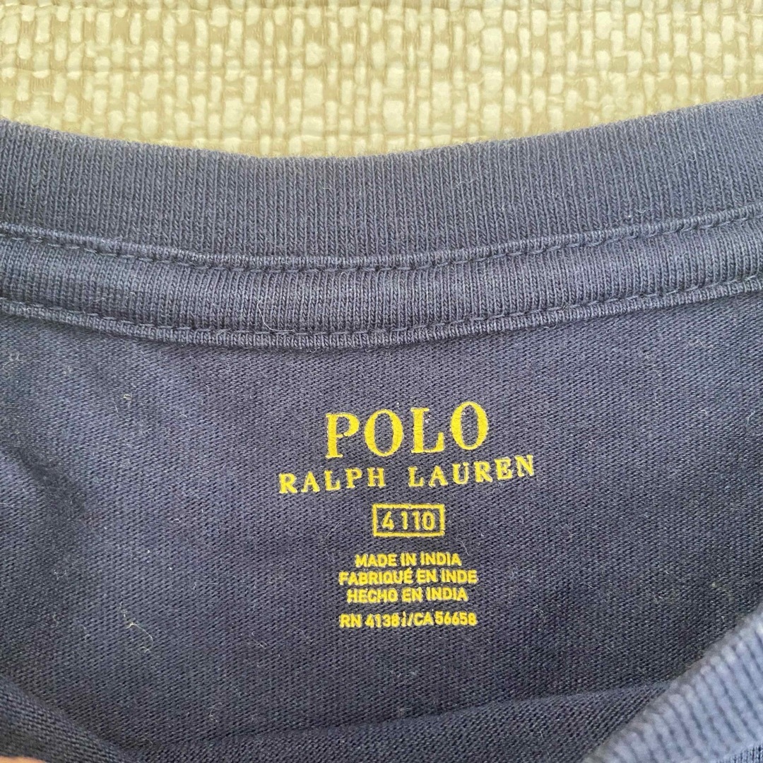 POLO RALPH LAUREN(ポロラルフローレン)の【人気】ポロラルフローレン　キッズ　半袖Tシャツ　カットソー　ロゴ　アメカジ キッズ/ベビー/マタニティのキッズ服男の子用(90cm~)(Tシャツ/カットソー)の商品写真