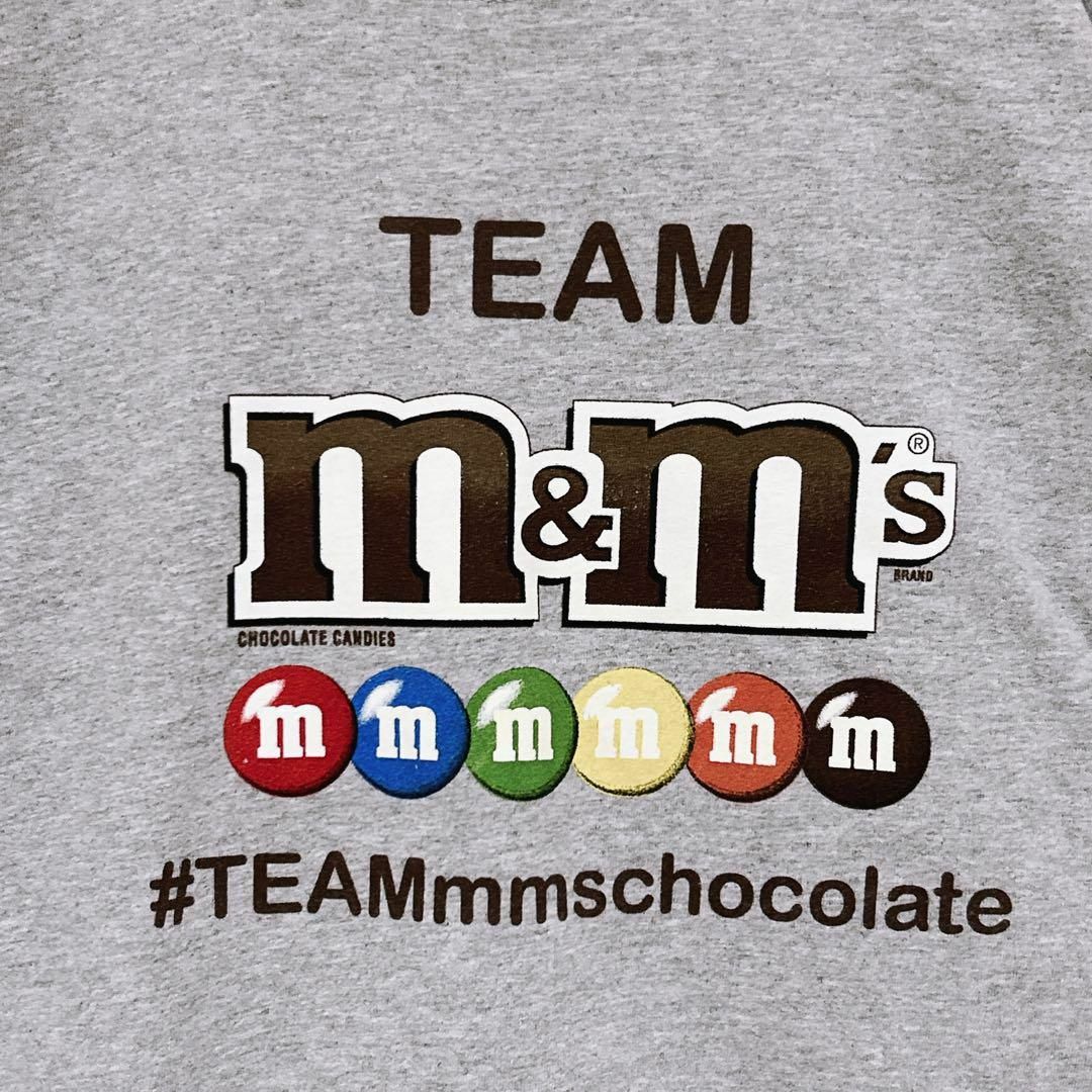 古着 m&m's エム アンド エムズ 半袖 tシャツ センターロゴ　輸入品 メンズのトップス(Tシャツ/カットソー(半袖/袖なし))の商品写真