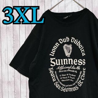 古着　Tシャツ　Guinness ギネス　size 3XL 輸入品　一点物　半袖(Tシャツ/カットソー(半袖/袖なし))