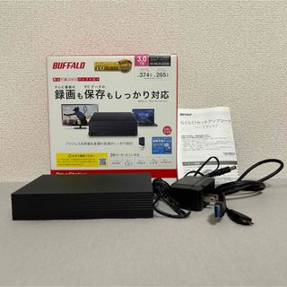 バッファロー 外付けハードディスク HD-NRLD3.0U3-BA 3TB(テレビ)