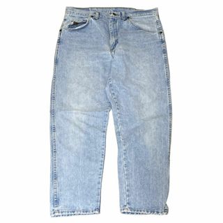 Wrangler - ラングラー デニム ジーンズ W34 テーパード USED加工 z88