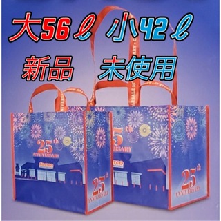 コストコ(コストコ)の【新品】コストコ  25周年記念 ショッピングバッグ　2枚セット エコバッグ(エコバッグ)