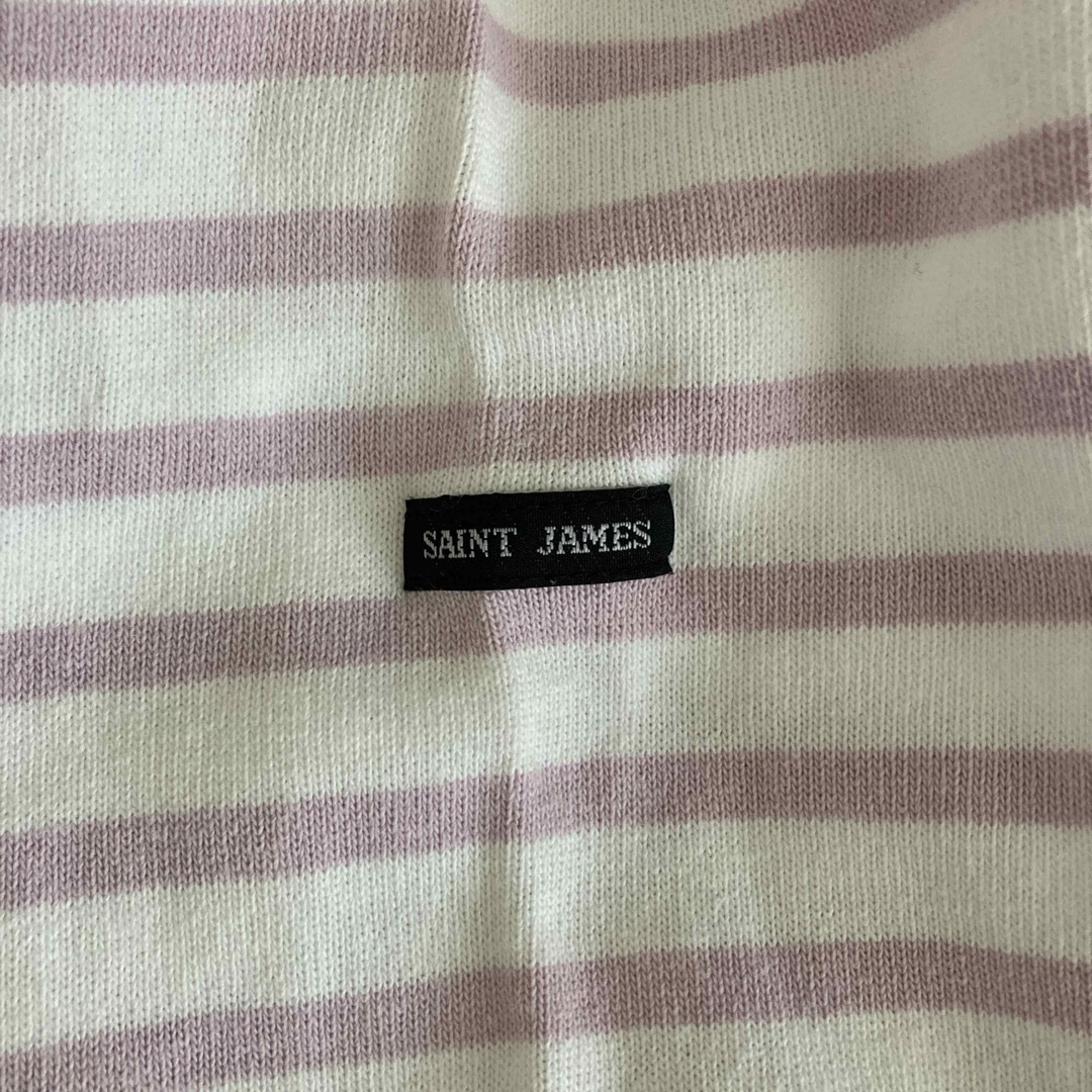 SAINT JAMES(セントジェームス)のセントジェームス　OUESSANT ピンク　XS レディースのトップス(カットソー(長袖/七分))の商品写真
