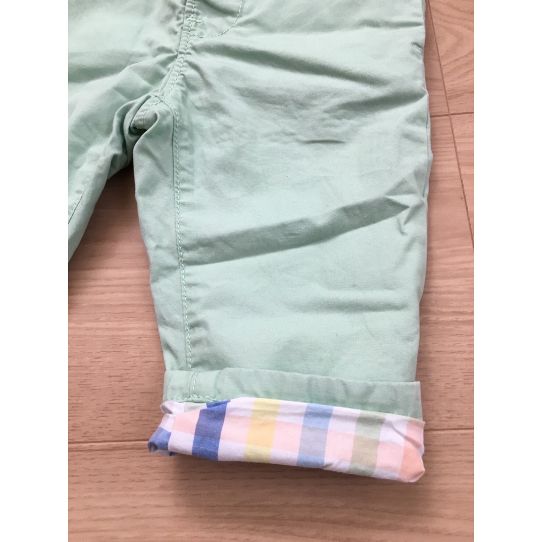 babyGAP(ベビーギャップ)の☆babyGap/ベビーギャップ☆裏地のかわいいコットンパンツ70☆ キッズ/ベビー/マタニティのベビー服(~85cm)(パンツ)の商品写真