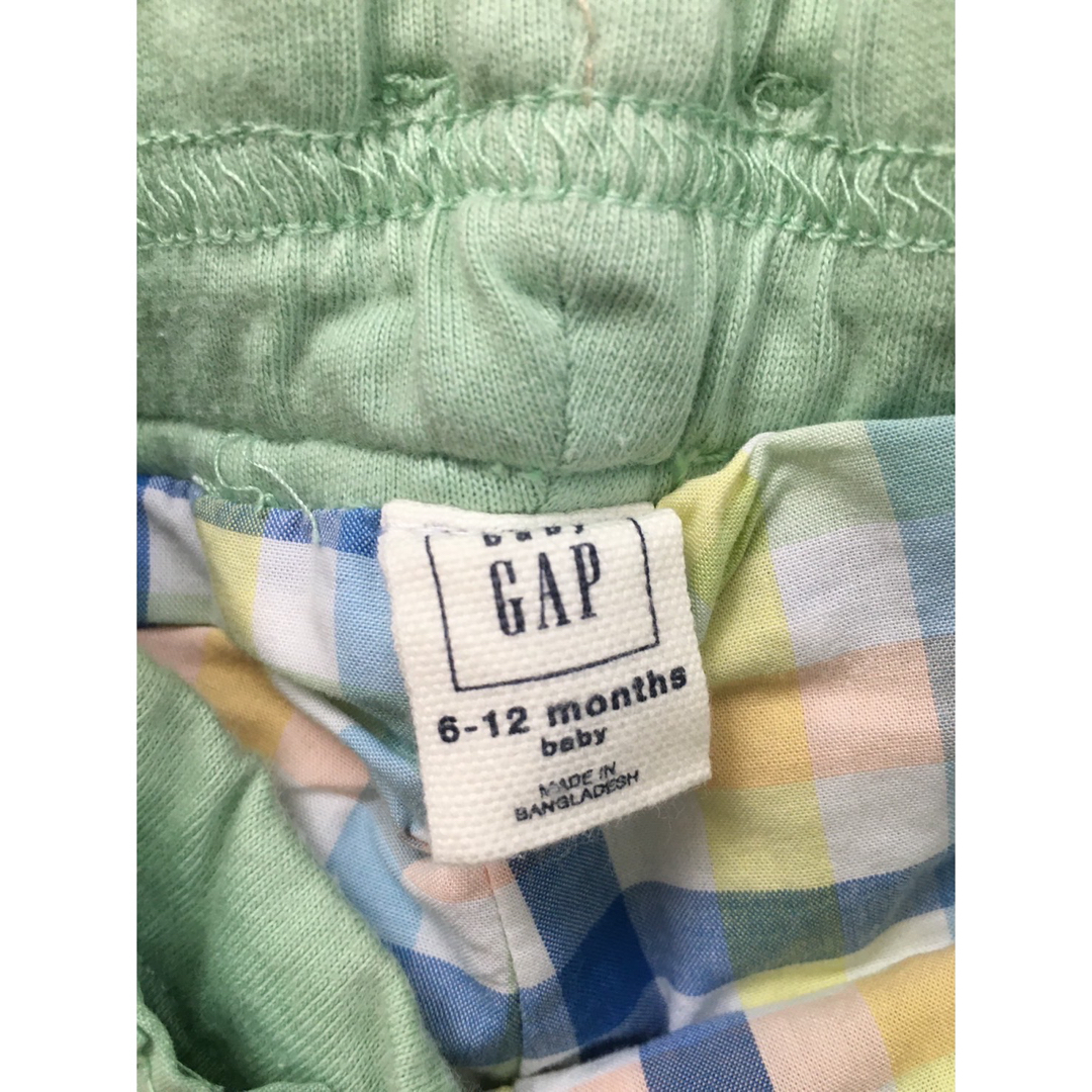 babyGAP(ベビーギャップ)の☆babyGap/ベビーギャップ☆裏地のかわいいコットンパンツ70☆ キッズ/ベビー/マタニティのベビー服(~85cm)(パンツ)の商品写真