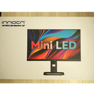 INNOCN 32M2V ミニLED 4KモニターHDR1000ブラック