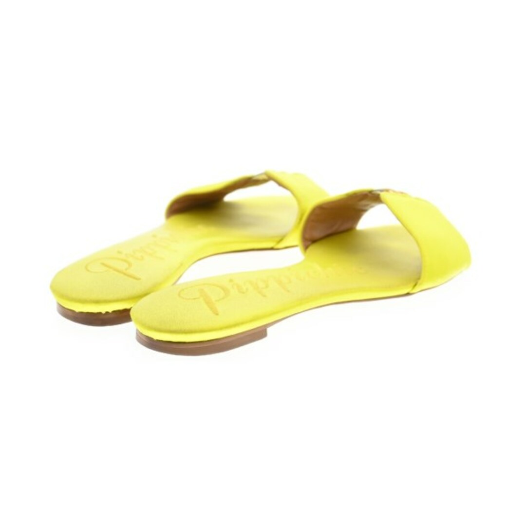 PIPPICHIC(ピッピシック)のPippichic ピッピシック サンダル EU36(22.5cm位) 黄緑 【古着】【中古】 レディースの靴/シューズ(サンダル)の商品写真