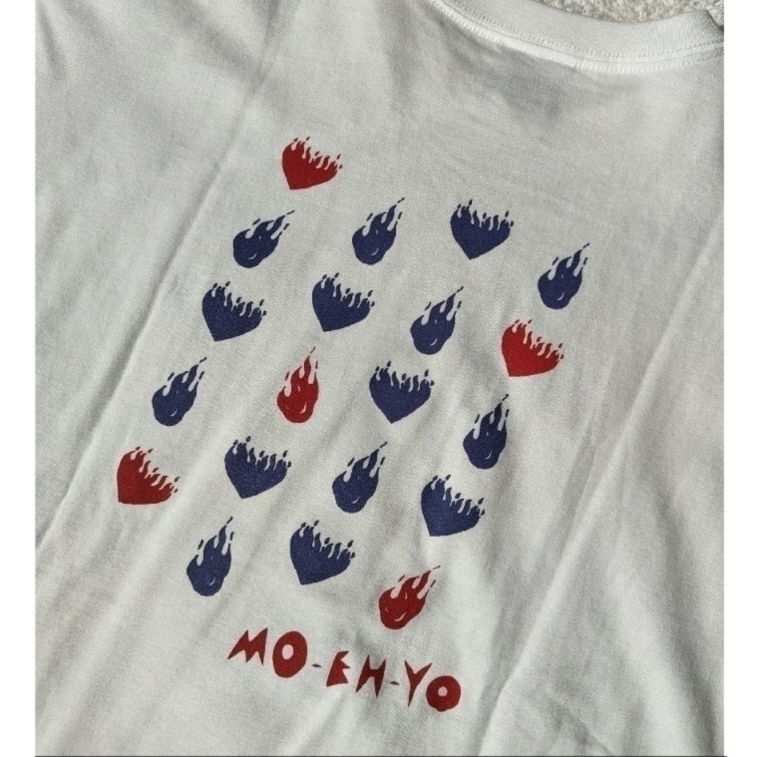 ★藤井風さん★  MO-EH-YO Tシャツ Mサイズ ホワイト 白 燃えよ エンタメ/ホビーのタレントグッズ(ミュージシャン)の商品写真