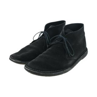 クラークス(Clarks)のclarks クラークス ブーツ 9(27cm位) 黒 【古着】【中古】(ブーツ)