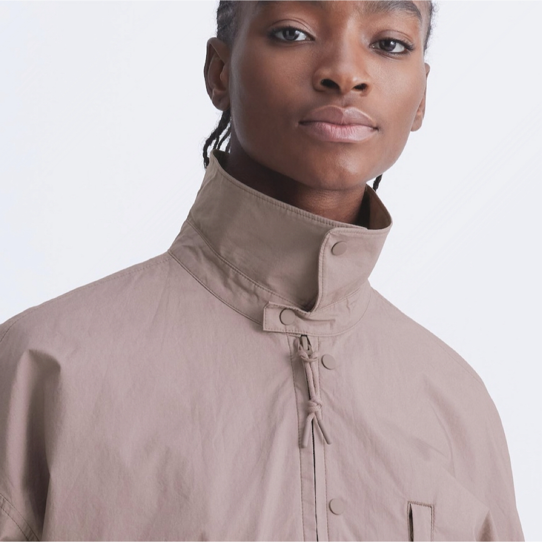 UNIQLO - UNIQLO U ボリュームスリーブコクーンブルゾンの通販 UNIQLO - UNIQLO U ボリュームスリーブコクーンブルゾンの通販