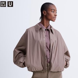 ユニクロ(UNIQLO)のUNIQLO U ボリュームスリーブコクーンブルゾン(ブルゾン)