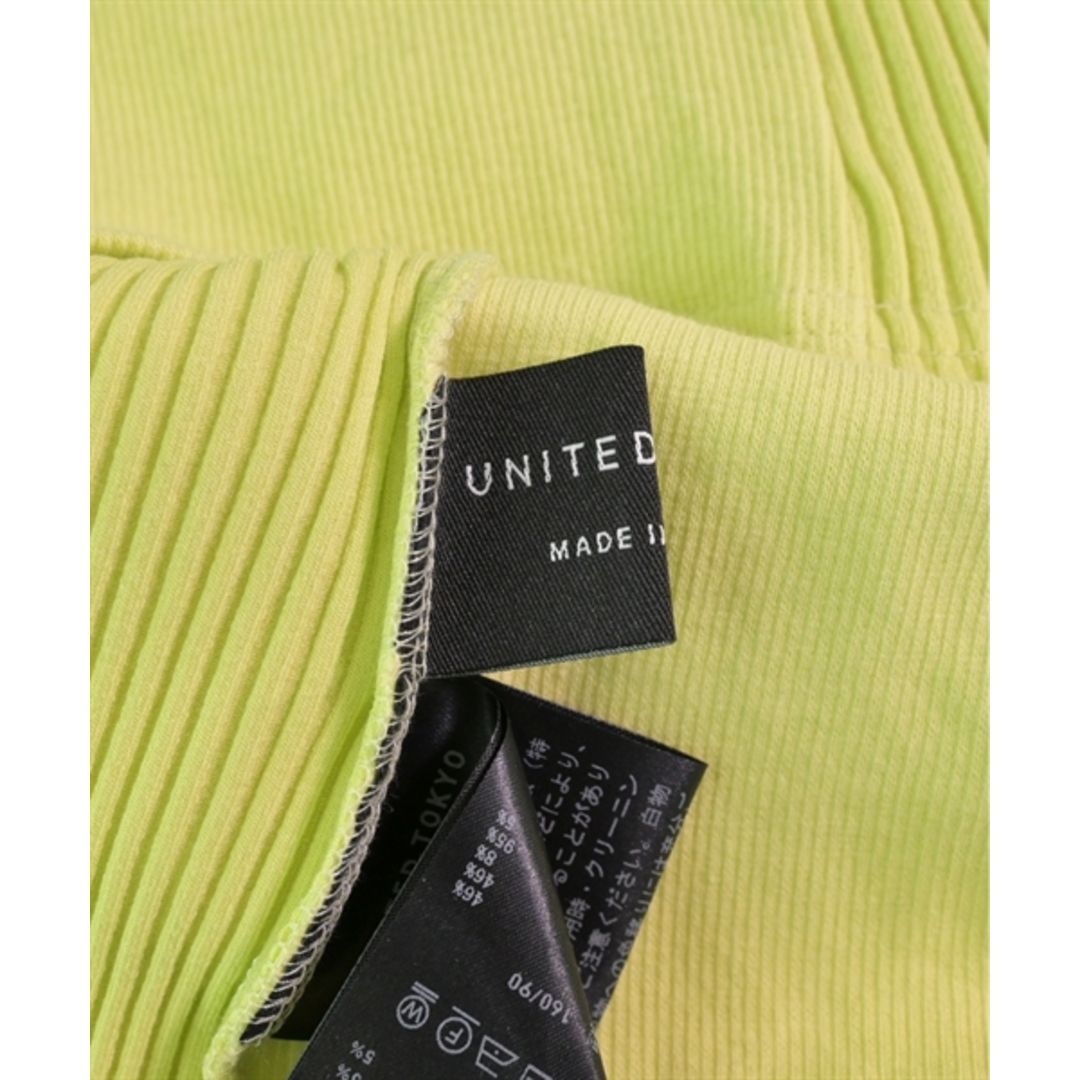 UNITED TOKYO(ユナイテッドトウキョウ)のUNITED TOKYO Tシャツ・カットソー F 蛍光イエロー 【古着】【中古】 レディースのトップス(カットソー(半袖/袖なし))の商品写真