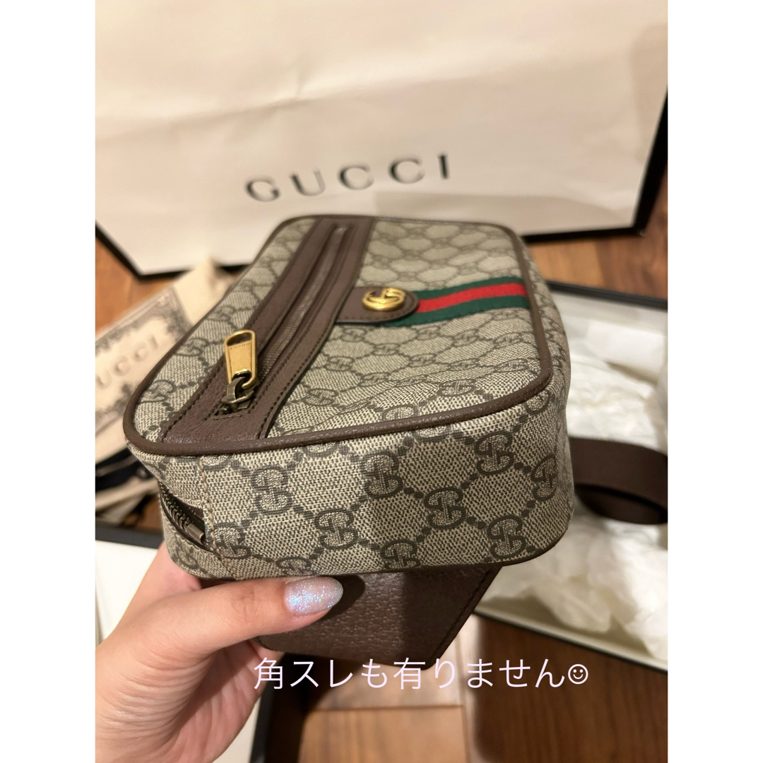 Gucci(グッチ)のGUCCI ベルトバッグ☀︎美品◎付属品完備 レディースのバッグ(ショルダーバッグ)の商品写真