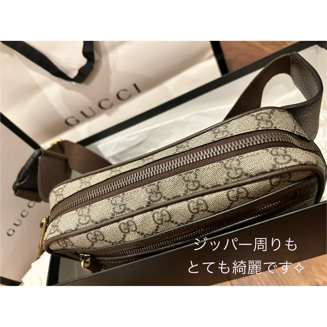 Gucci(グッチ)のGUCCI ベルトバッグ☀︎美品◎付属品完備 レディースのバッグ(ショルダーバッグ)の商品写真