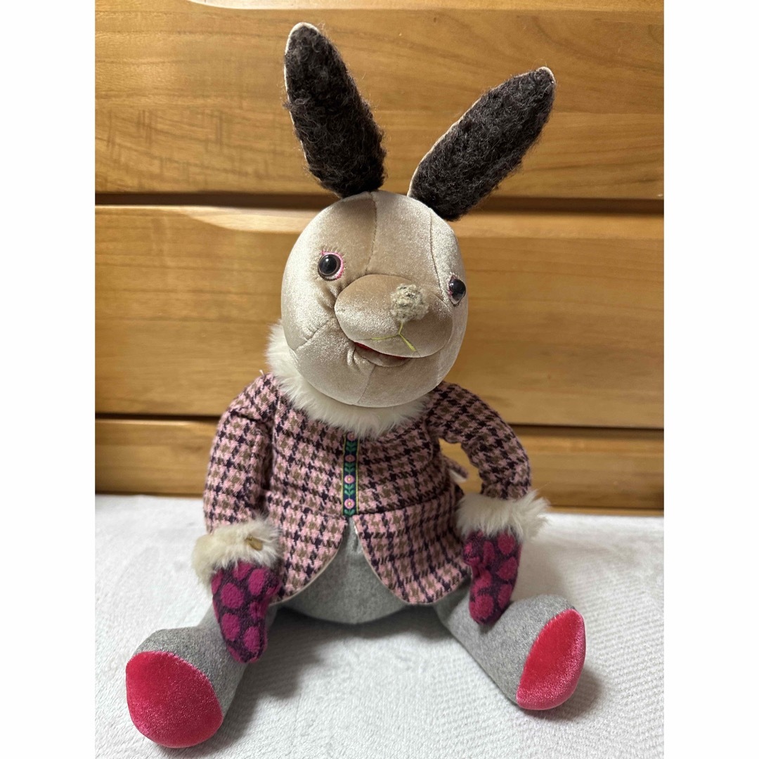 BRUNO(ブルーノ)のBRUNO Rabbit KUCHIーPAKU animal speaker エンタメ/ホビーのおもちゃ/ぬいぐるみ(ぬいぐるみ)の商品写真