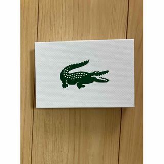 LACOSTE - 【新品】ラコステ：空箱　小　折り財布　パスケース　