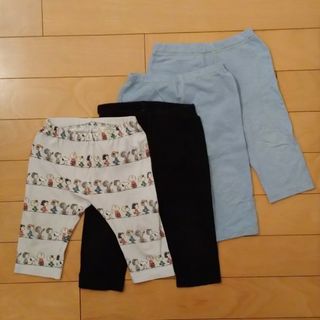 ユニクロ(UNIQLO)のユニクロ レギンス サイズ100 ４枚(パンツ/スパッツ)