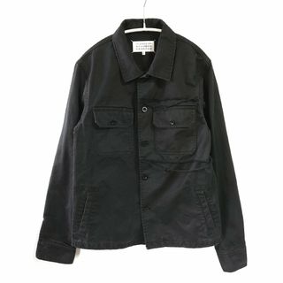 マルタンマルジェラ(Maison Martin Margiela)の19SS Maison Margiela ミリタリージャケット ブラック(ミリタリージャケット)