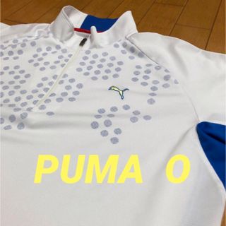 PUMA - PUMA ハーフジップ半袖ポロシャツ　O