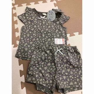 ニシマツヤ(西松屋)のキッズ夏服 上下セット(Tシャツ/カットソー)