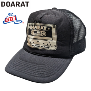 ドゥアラット(DOARAT)のDOARAT OTTO製 ブラック メッシュ ベースボールキャップ(キャップ)