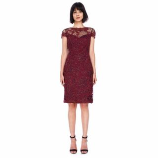 タダシショウジ(TADASHI SHOJI)のTADASHI SHOJI ワンピース  「６」１１号程度(ひざ丈ワンピース)