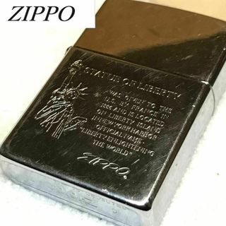 ジッポー(ZIPPO)の★ ZIPPO ★ オイルライター 着火確認　自由の女神　ヴィンテージ(タバコグッズ)