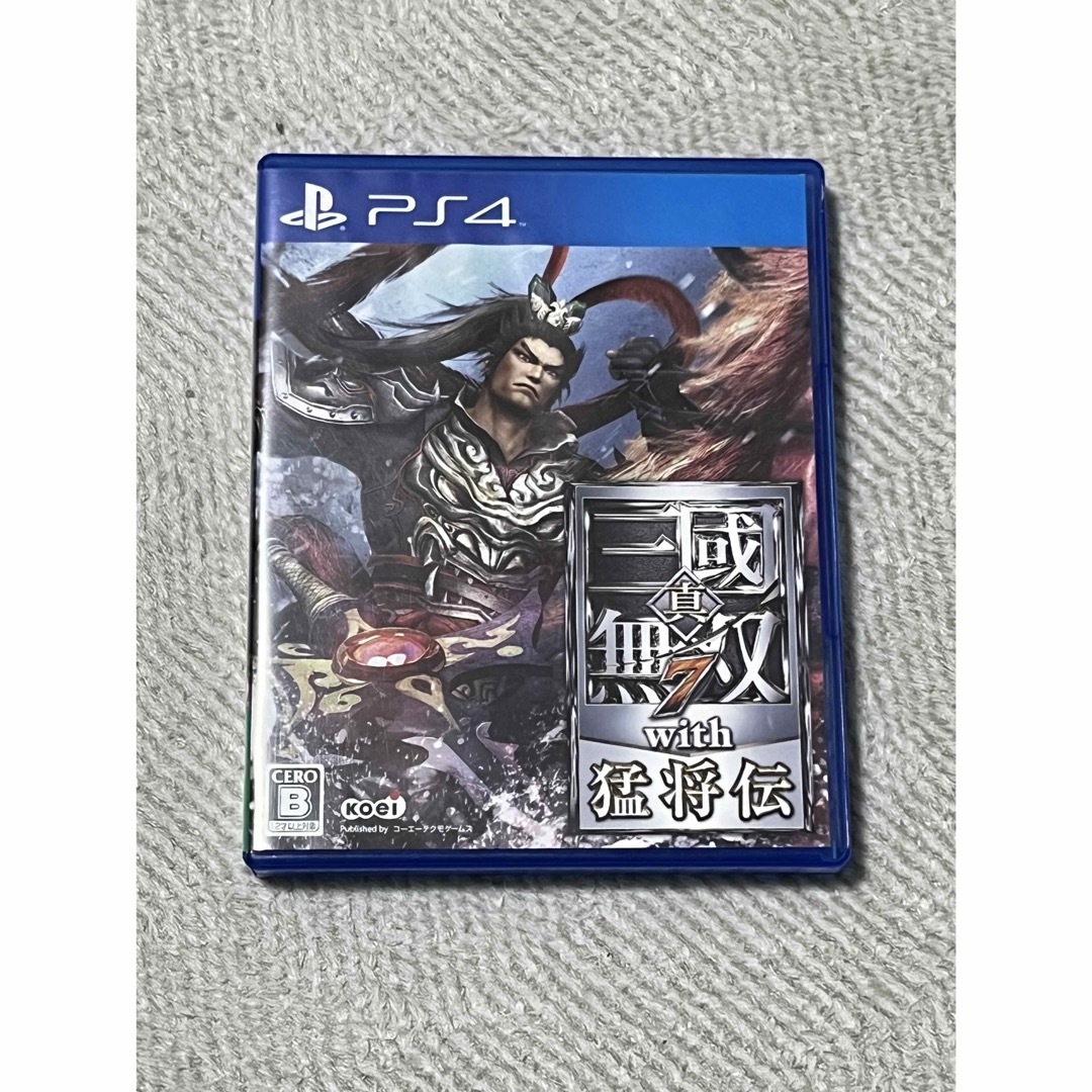 PlayStation4(プレイステーション4)の真・三國無双7 with 猛将伝 ps4 エンタメ/ホビーのゲームソフト/ゲーム機本体(家庭用ゲームソフト)の商品写真