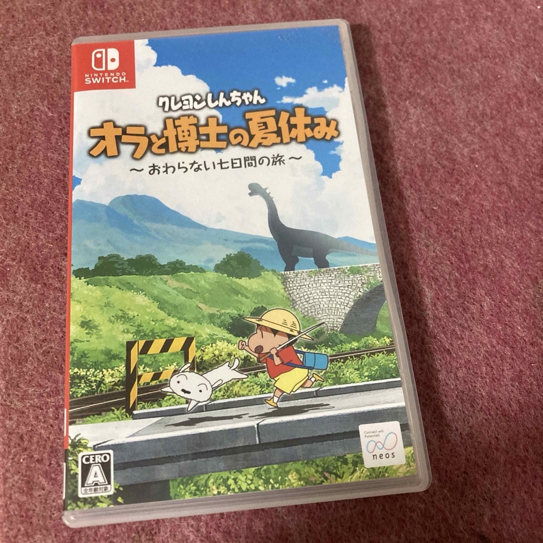 Nintendo Switch(ニンテンドースイッチ)のクレヨンしんちゃん オラと博士の夏休み おわらない七日間の旅Switch動作品 エンタメ/ホビーのゲームソフト/ゲーム機本体(家庭用ゲームソフト)の商品写真