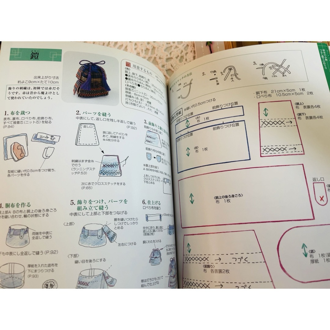 傘福つるし飾りさがりもの&改訂版 つるし飾りと小物☆2冊セット エンタメ/ホビーの本(趣味/スポーツ/実用)の商品写真