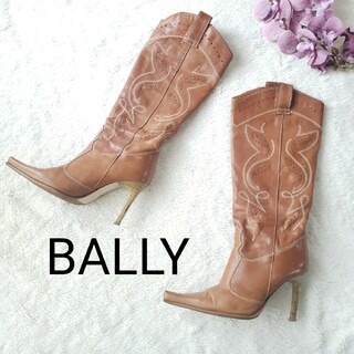 バリー(Bally)のBALLY ウエスタンブーツ風ロングブーツ 37サイズ(ブーツ)