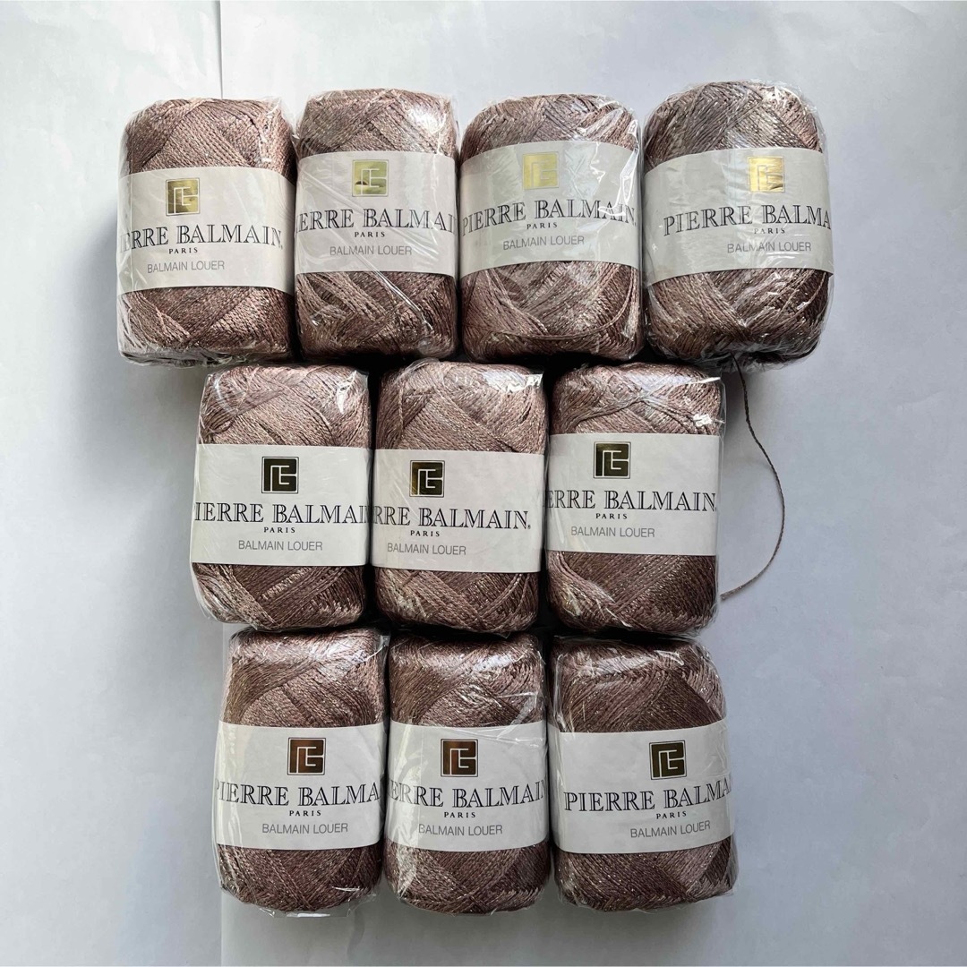 ニッケビクター毛糸 バルマンルーエ １０玉 ハンドメイドの素材/材料(生地/糸)の商品写真