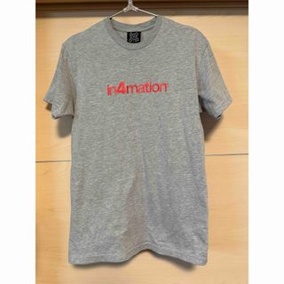 in4mation グレー　gray Tシャツ　半袖