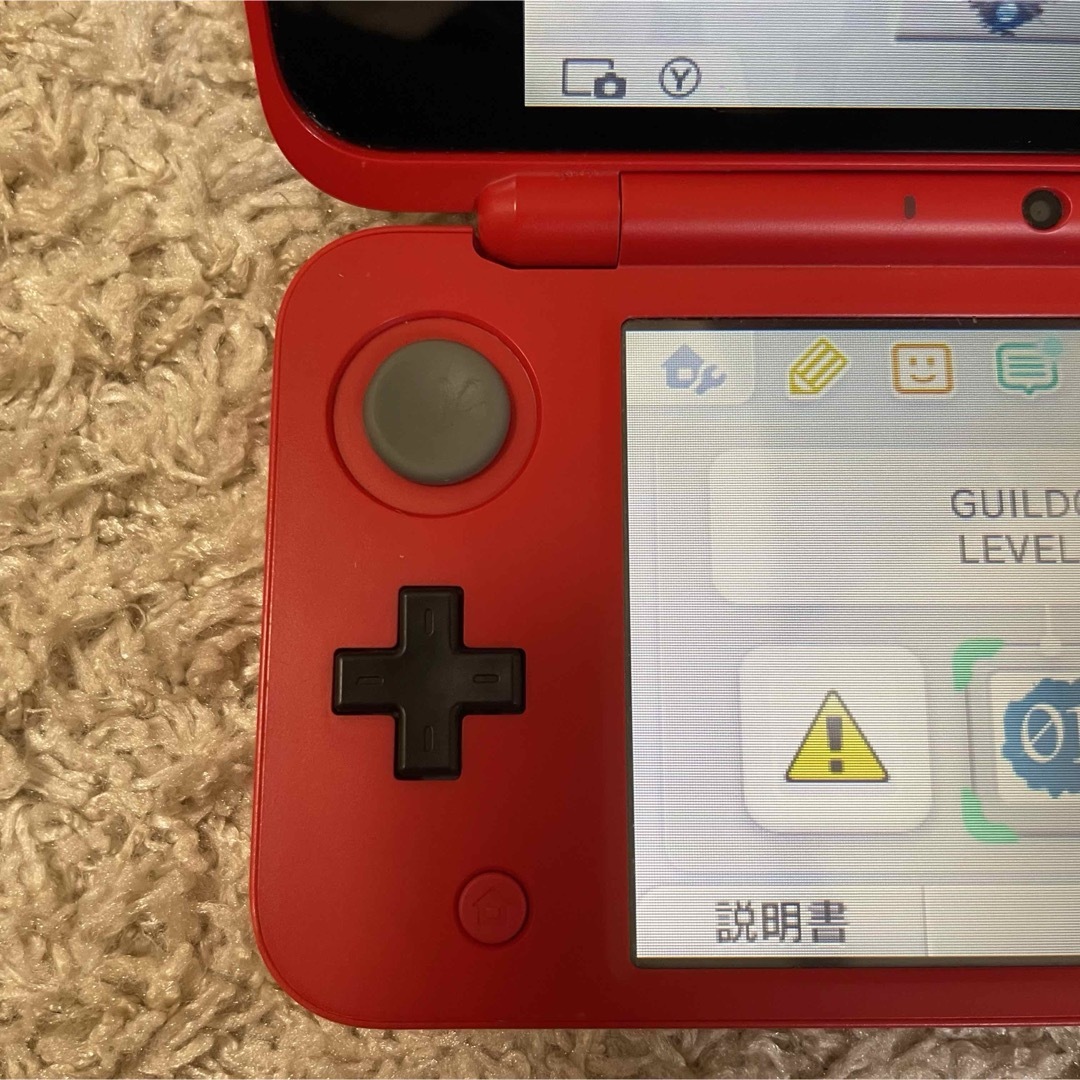 ニンテンドー2DS(ニンテンドー2DS)のNewニンテンドー2DS LL モンスターボールエディション エンタメ/ホビーのゲームソフト/ゲーム機本体(携帯用ゲーム機本体)の商品写真