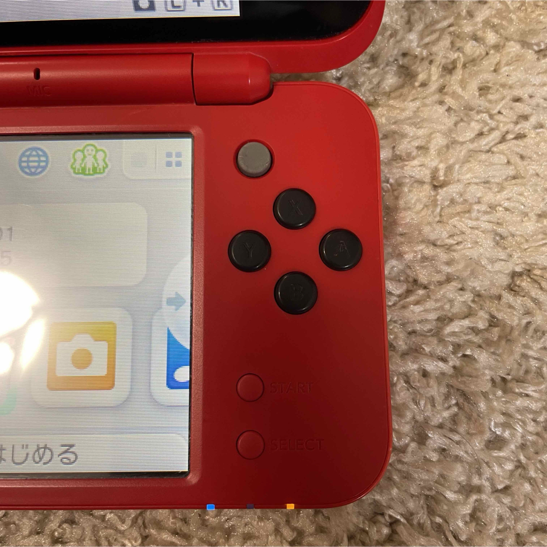 ニンテンドー2DS(ニンテンドー2DS)のNewニンテンドー2DS LL モンスターボールエディション エンタメ/ホビーのゲームソフト/ゲーム機本体(携帯用ゲーム機本体)の商品写真