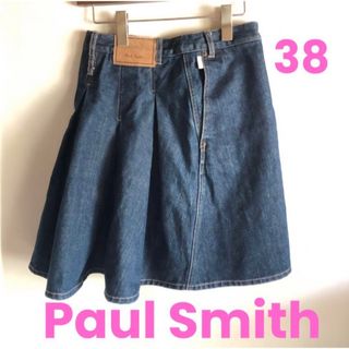 Paul Smith - Paul Smith ポールスミス   デニムスカート プリーツ　