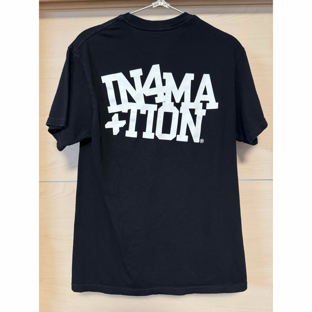 IN4MATION(インフォメーション)のin4mation 黒　BLACK Tシャツ　半袖 メンズのトップス(Tシャツ/カットソー(半袖/袖なし))の商品写真