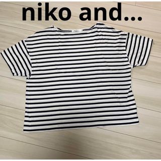 niko and... - ニコアンド　ボーダーTシャツ