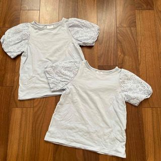 ザラキッズ(ZARA KIDS)のZARA KIDS 半袖カットソー 双子用(Tシャツ/カットソー)