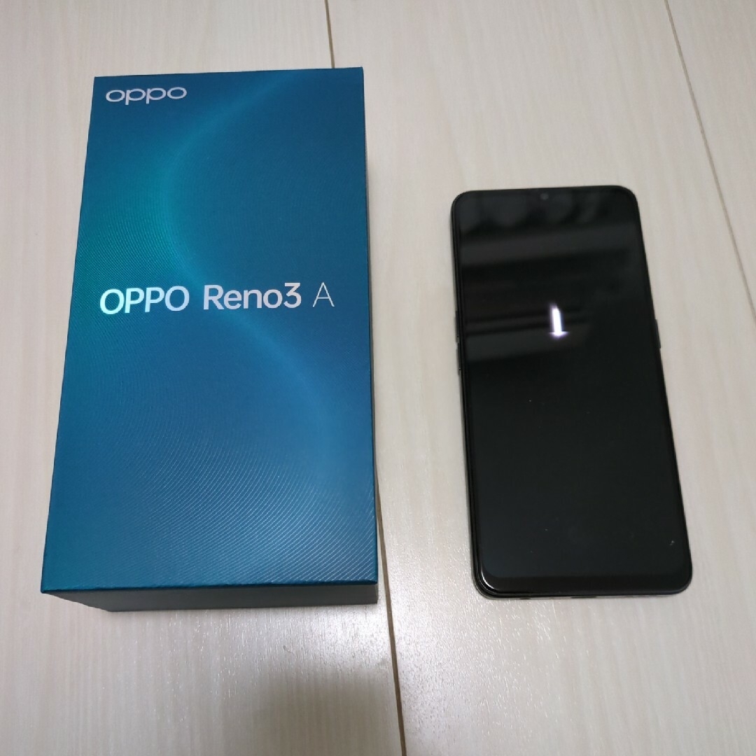 OPPO オッポ Reno3 A 楽天版 128GB ブラック CPH2013… スマホ/家電/カメラのスマートフォン/携帯電話(スマートフォン本体)の商品写真