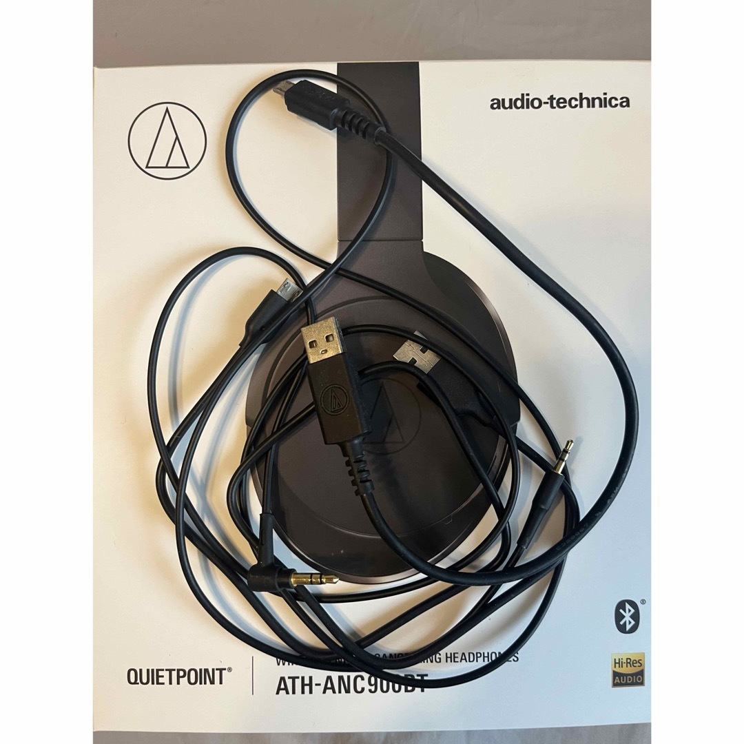 audio-technica(オーディオテクニカ)のaudio technica ATH-ANC900BT ワイヤレスヘッドホン スマホ/家電/カメラのオーディオ機器(ヘッドフォン/イヤフォン)の商品写真