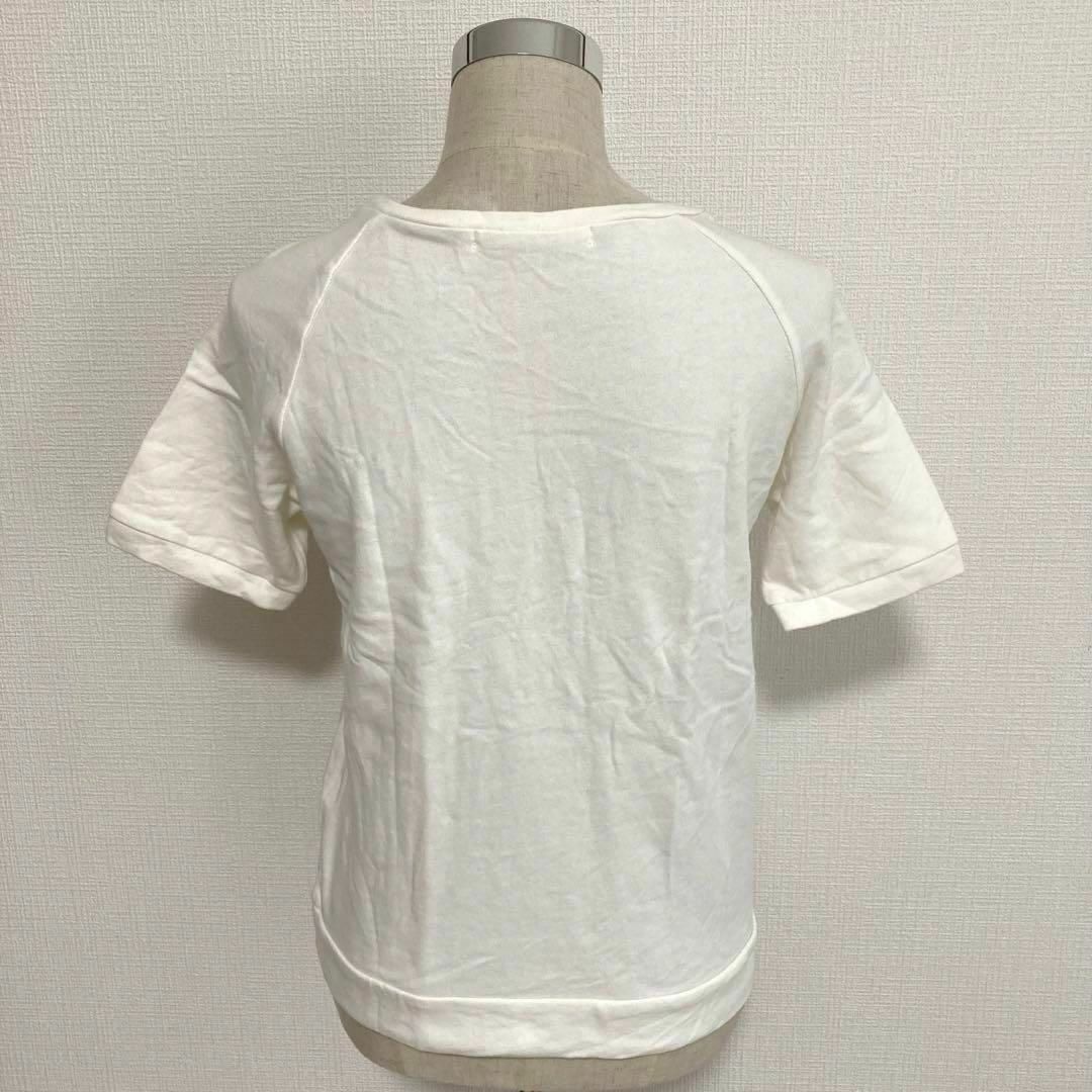 Lugnoncure(ルノンキュール)の🌟Lugnoncure ルノンキュール【F】半袖ビジューデザインTシャツ レディースのトップス(Tシャツ(半袖/袖なし))の商品写真
