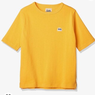 リー(Lee)の【新品】 lee 半袖 160 黄色(Tシャツ/カットソー)