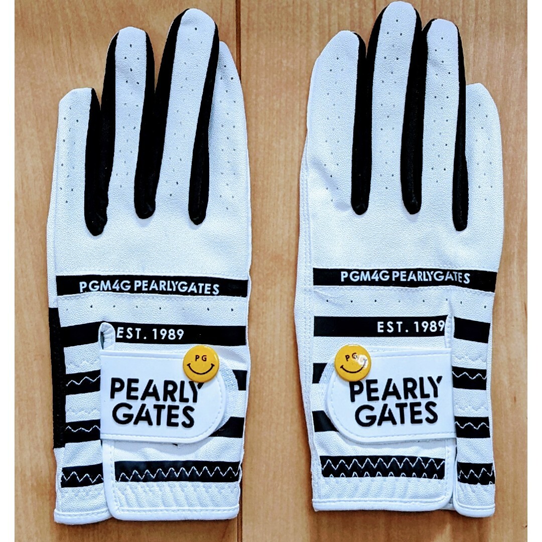 PEARLY GATES(パーリーゲイツ)のパーリーゲイツ グローブ レディース サイズ21　PEARLY GATES スポーツ/アウトドアのゴルフ(ウエア)の商品写真