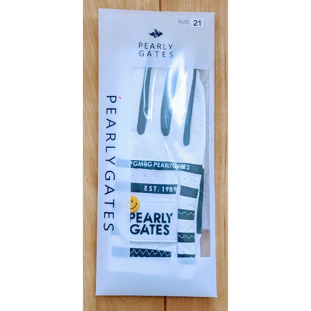 PEARLY GATES(パーリーゲイツ)のパーリーゲイツ グローブ レディース サイズ21　PEARLY GATES スポーツ/アウトドアのゴルフ(ウエア)の商品写真