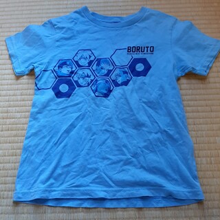 ユニクロ(UNIQLO)のユニクロ　ブルー半袖Tシャツ130(Tシャツ/カットソー)