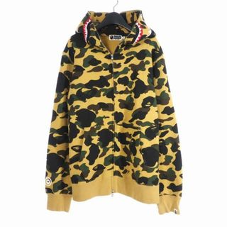 アベイシングエイプ(A BATHING APE)のアベイシングエイプ A BATHING APE ファーストカモ シャークパーカー(パーカー)