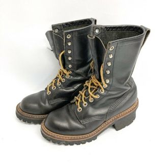 ★RED WING レッドウィング 699 ロガー ブーツ 旧羽タグ ブラック size4・1/2(ブーツ)