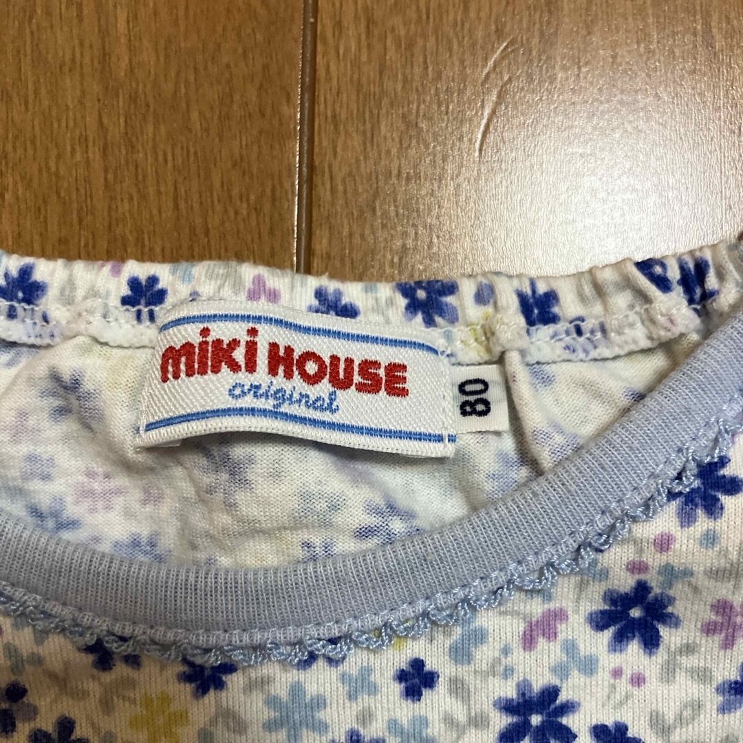 mikihouse(ミキハウス)のミキハウス　半袖　80 キッズ/ベビー/マタニティのベビー服(~85cm)(Ｔシャツ)の商品写真